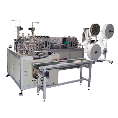 一拖二平面口罩机1