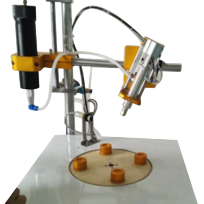 半自动圆形点胶机